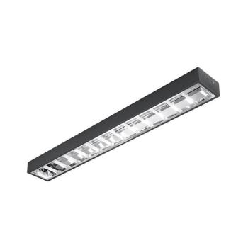 Fénycsöves lámpa T8 2xG13/18W/230V 120 cm fekete TL301B kép