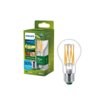 Fényerőszabályozható LED izzó ULTRAEFFICIENT VINTAGE Philips A60 E27/5,2W/230V 2700K 872110305197400 kép