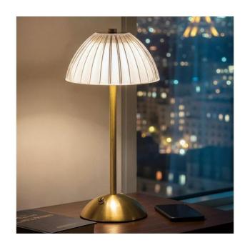 Fényerőszabályozható, újratölthető PARIS LED asztali lámpa, 2 W, 5 V, 800 mAh, arany 12501 kép
