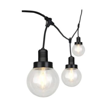 Fényfüzér, 6xE27, fekete, IP65, V-TAC, 8971 kép