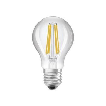 Filamentszálas LED izzó A60 5W 1055lm E27 4000K, természetes fehér, Eurolamp, 400177 kép