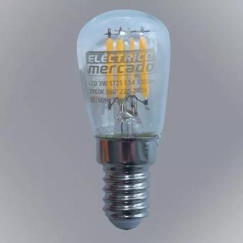 FL ST25 3W / 300LM E14 230V 2700K átlátszó izzó