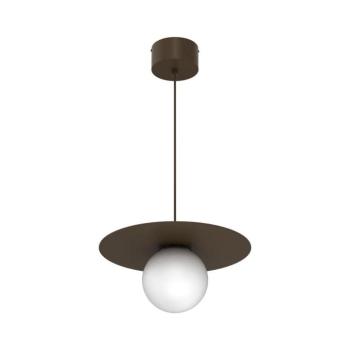 FLAT kábeles függeszték 1xE27/15W/230V, barna 9567 kép