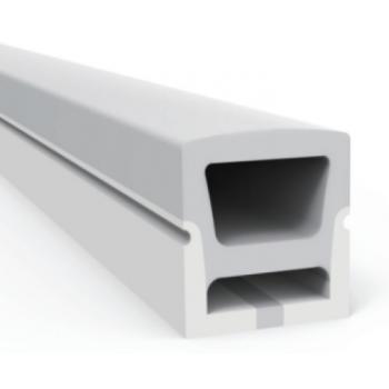 FlexPro , flexibilis LED profil , hajlítható , szilikon , 10 mm-es LED szalaghoz , DIY-S1414 kép
