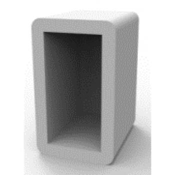 FlexPro végzáró , szilikon LED profilhoz , DIY-S1018EC kép
