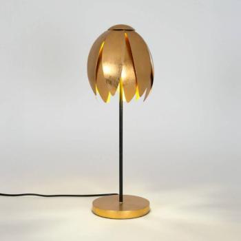 FLORILUME asztali lámpa, arany színű, magasság 50 cm, fém, 2 x G9 kép