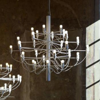 FLOS 2097/30 LED csillár, matt, fehér kép