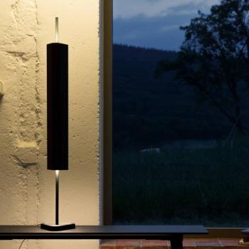 FLOS LED asztali világítás Emi, sötétzöld, dimmelhető fényerő, magasság 114 cm kép