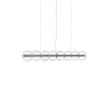 FLOS LED lógó világítás LUCE SFERICA S1, 166 cm, üveg
