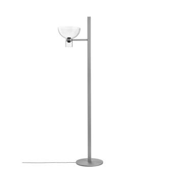 FLOS Nocturne F1 Bowl LED álló világítás, ezüst, magasság 206 cm kép