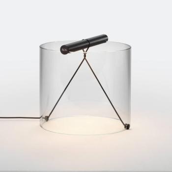 FLOS To-Tie T1 LED asztali lámpa, fekete kép