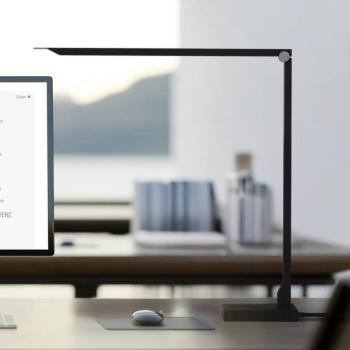 FLOYD ACCU LED irodai világítás, fekete, 55 cm, CCT, dimmelhető kép