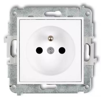 Foglalat egyes Z/U fehér MGP-1ZP mini kép