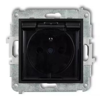 FOGLALAT hermetikus MATT FEKETE 12MGPB-1ZDP mini kép