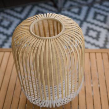 Forestier Bamboo Light M asztali lámpa 39 cm fehér kép