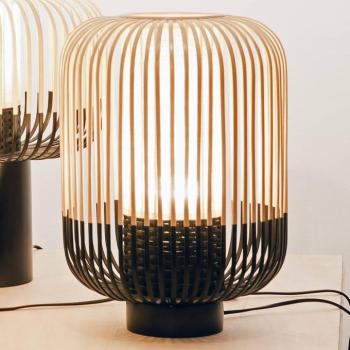 Forestier Bamboo Light M asztali lámpa 39 cm fekete kép