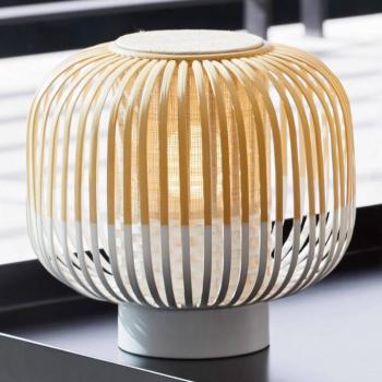Forestier Bamboo Light S asztali lámpa 24 cm fehér kép