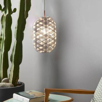Forestier Capsule S függő világítás, 36 cm, fehér kép