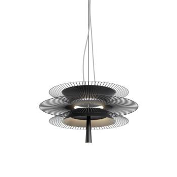 Forestier Gravity 2 függőlámpa Ø68cm fekete kép