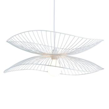 Forestier Lillebule S függő lámpa, 56 cm, fehér kép