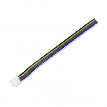 Forrasztható betáp csatlakozó 10 mm-es RGB-CCT LED szalaghoz kép