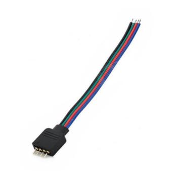 Forrasztható betáp csatlakozó 10 mm-es RGB LED szalaghoz kép