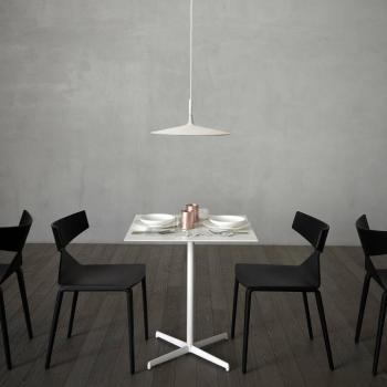 Foscarini Aplomb Közepes LED lógó világítás, fehér kép