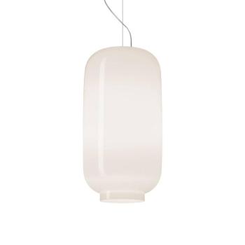 Foscarini Chouchin Bianco 2 LED-es függőlámpa be/kikapcsolva kép