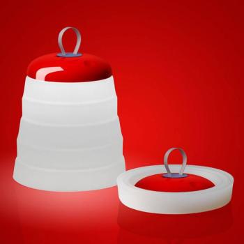 Foscarini Cri Cri LED deco világítás, piros kép