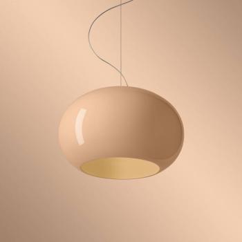 Foscarini függőlámpa Buds 2, cipria, E27, felfüggesztés 1000cm kép