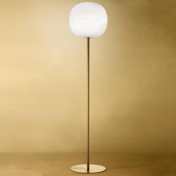 Foscarini Gem terra állólámpa, arany kép