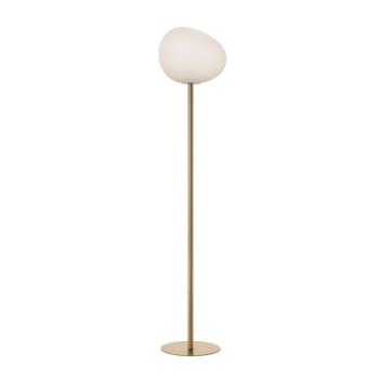 Foscarini Gregg média-állólámpa, 151 cm, arany kép