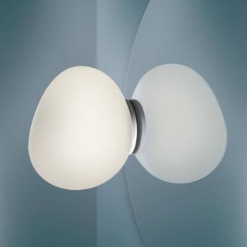 Foscarini Gregg piccola tükör lámpa fehér kép