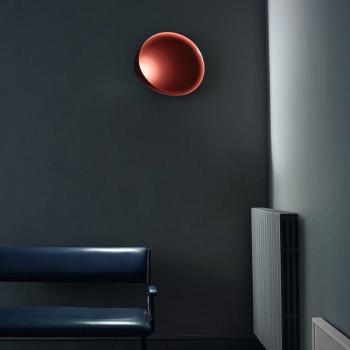 Foscarini Lake LED fali lámpa, piros színben kép