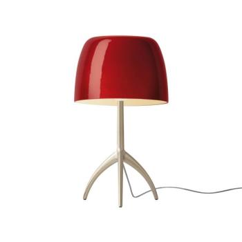 Foscarini Lumiere grande krém/ piros szabályozható kép