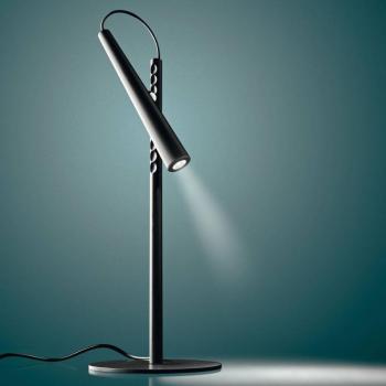 Foscarini Magneto LED asztali lámpa, fekete kép