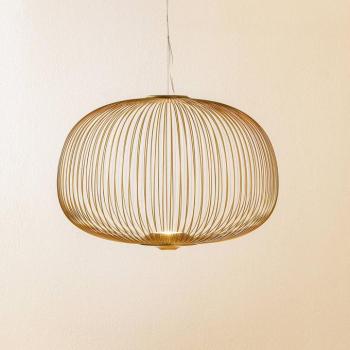 Foscarini MyLight Spokes 3 LED lógó lámpa, arany kép