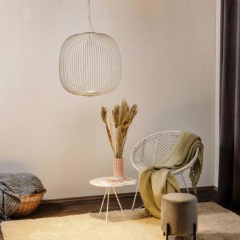 Foscarini Spokes 2 LED függő lámpa szab. fehér kép