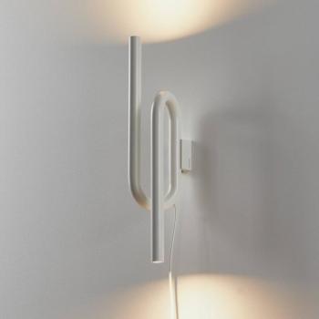 Foscarini Tobia LED fali világítás kábellel, fehér kép