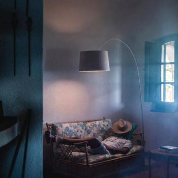 Foscarini Twiggy Wood LED állólámpa greige kép