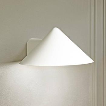 FRANDSEN LED akkumulátoros fali lámpa Grasp, fehér, szélesség 15 cm kép