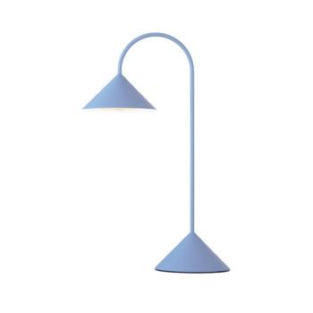 FRANDSEN LED tölthető asztali világítás Grasp, világoskék, magasság 47 cm kép
