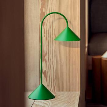 FRANDSEN LED tölthető asztali világítás Grasp, zöld, magasság 47 cm kép