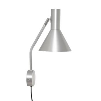 FRANDSEN Lyss fali világítás, alumínium színű, dugóval, 42 cm, E27 kép
