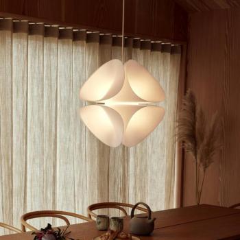 FRANDSEN Nova függő világítás, opálfehér, Ø 52 cm, E14 kép
