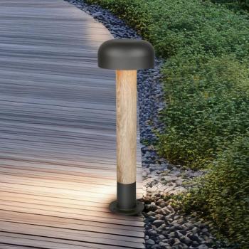 FRASERösvény világítás, betonhatású, magasság 54 cm, fém, IP54 kép