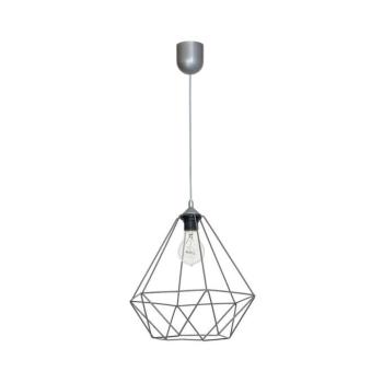 Függeszték BASKET 1xE27/60W/230V szürke 7216 kép