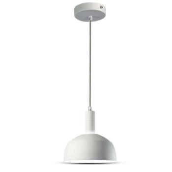 Függeszték, medál csúszdával, E14, fehér, V-TAC, 3920 kép