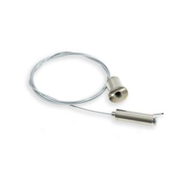 függeszték, szett 1500 mm, ezüst, 1,5m kép