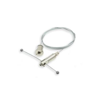 függeszték Y típusú, szett 1250 mm/100 mm, ezüst kép